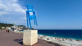 Het begint me hard te waaien in Nice 