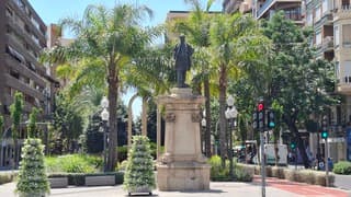 Alicante vanmiddag bij 32 graden 