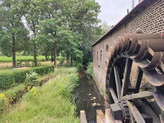 Molenrad bij Gitstappermolen.