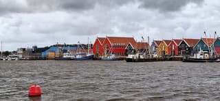 Fris en winderig Noord-Groningen