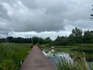 Er komt regen aan