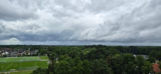 Dreiging van regen