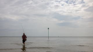 Dikke bewolking Vlieland