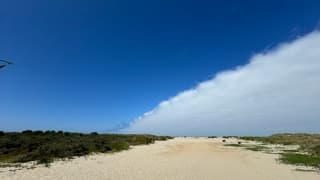 Shelf cloud bij Verklikkerplaat bij Renese