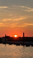 Ondergaande zon 