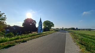 Op de dijk...