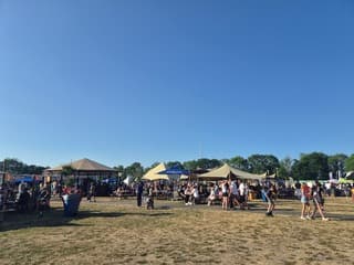 Goed weer voor een festival