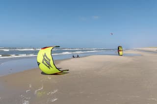 prachtig strandweer ameland