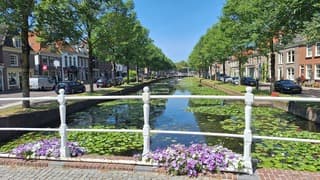 Strak blauwe lucht