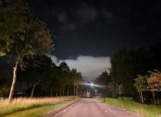 Nacht wolken