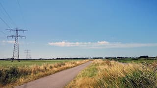 Wat lichte bewolking 