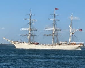 3 master vanuit antwerpen naar de noordzee