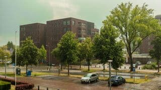 Er kwam iets uit de lucht vallen!