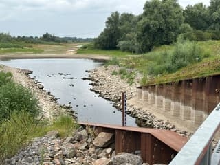 Lage waterstand deest