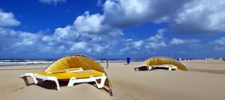 HITTEGOLF PAUZE OP STRAND KATWIJK AAN ZEE ?