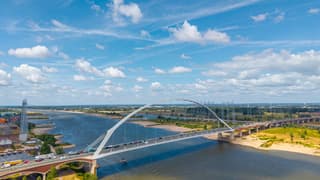Mooie afwisselende bewolking 
