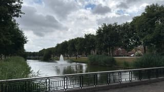 Eindhoven bewolk met een enkele druppel 