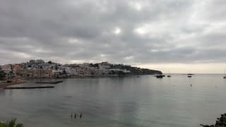 Zonsopkomst Platja de ses Figueretes, Ibiza