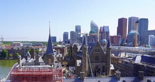 Veel zon in Den Haag 