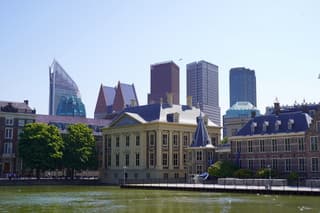 Veel zon in Den Haag 