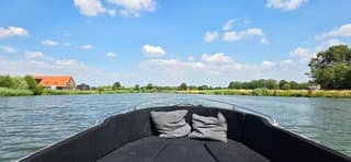 Mooi zomers weer om te varen in de provincie Groningen 