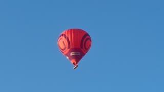 Rustig weer voor een ballonvaart 