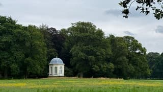 Wandelen vóór de regen 