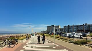 Zonnig aan de kust 