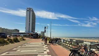 Zonnig aan de kust 