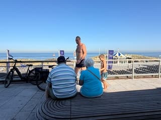 Lekker in de schaduw