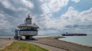 Bewolking in het zuidwesten