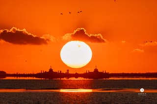zonsondergang Holwerd 31-07-2026