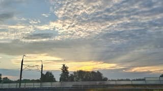 Goedemorgen, de zon komt op.