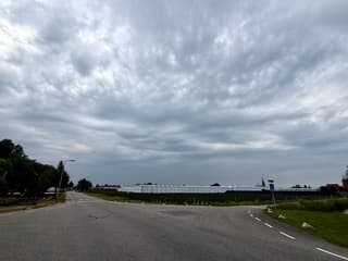Buienluchten vanuit zuidwesten wind