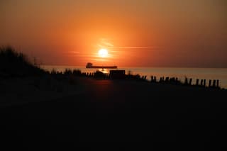 Zonsondergang in Breskens 