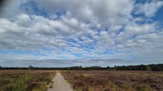 Mooie wolkenluchten vandaag 
