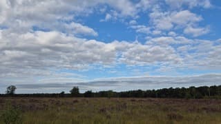 Mooie wolkenluchten vandaag 