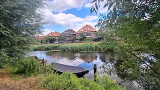 De bootjes liggen een stuk lager in de Mark 