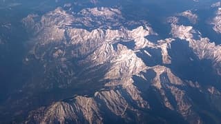Extreme droogte in de Alpen 