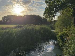 Zonsopkomst in Hertme