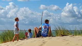 Heerlijk genieten op de duinen