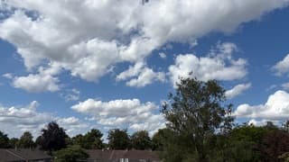 Bewolking wordt steeds minder.
