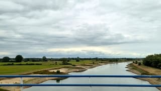 De IJssel vanaf de brug