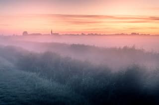 Ursem in de mist