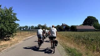 Helderblauwe lucht