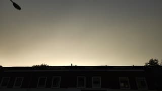 Bijzondere lucht kleuren 