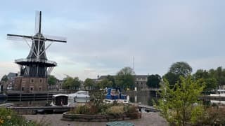 De zon laat zich nog niet zien