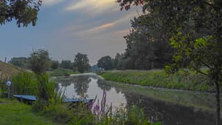 Bewolking even voor zonsopkomst 