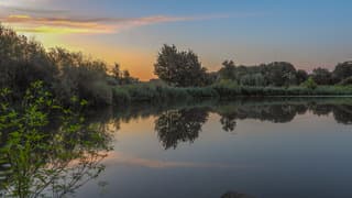 Bewolking met zonsopkomst 