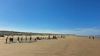 Surflessen bij zee 